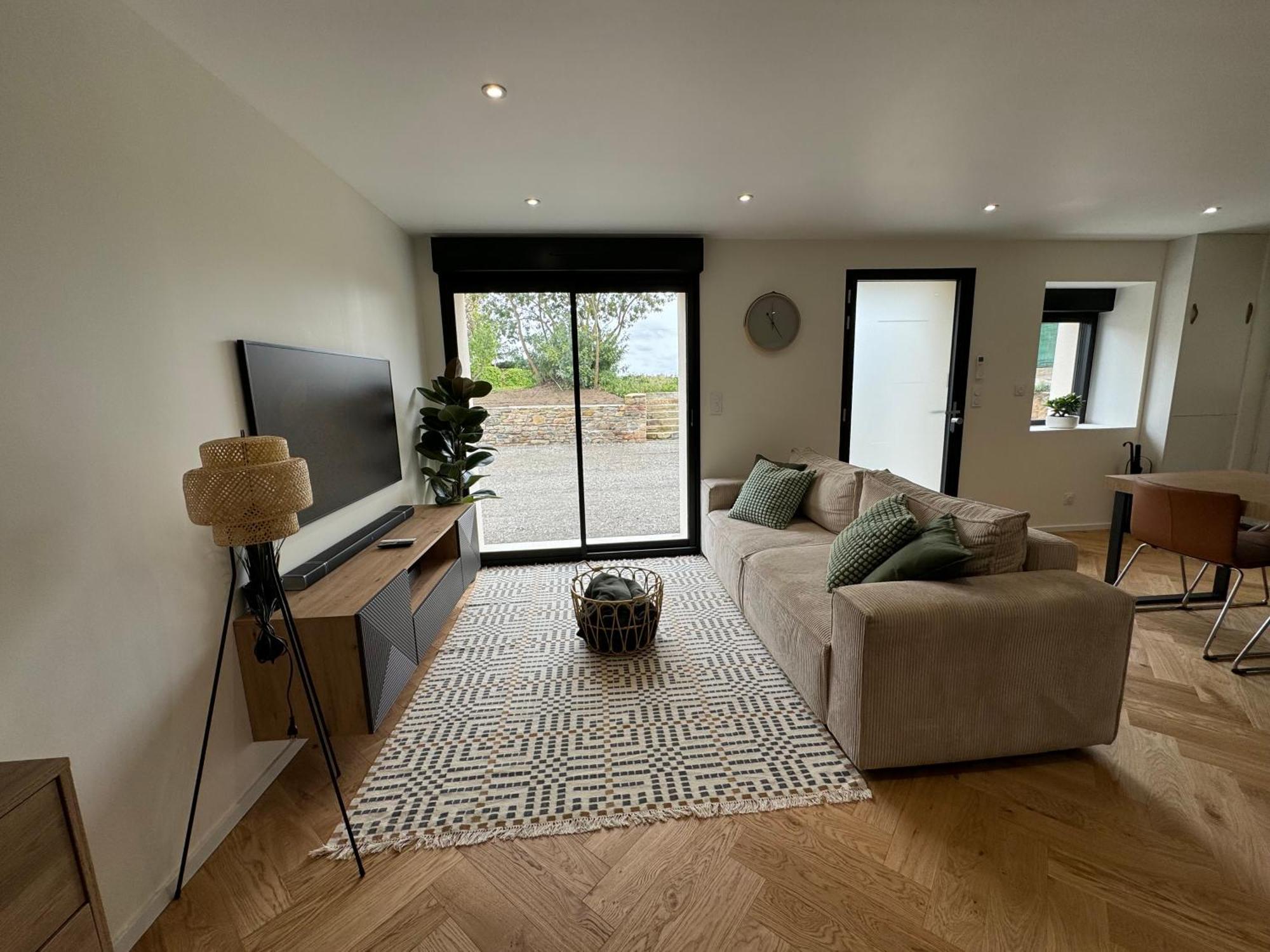 Maison Bretonne En Pierre Renovee Pledran Экстерьер фото